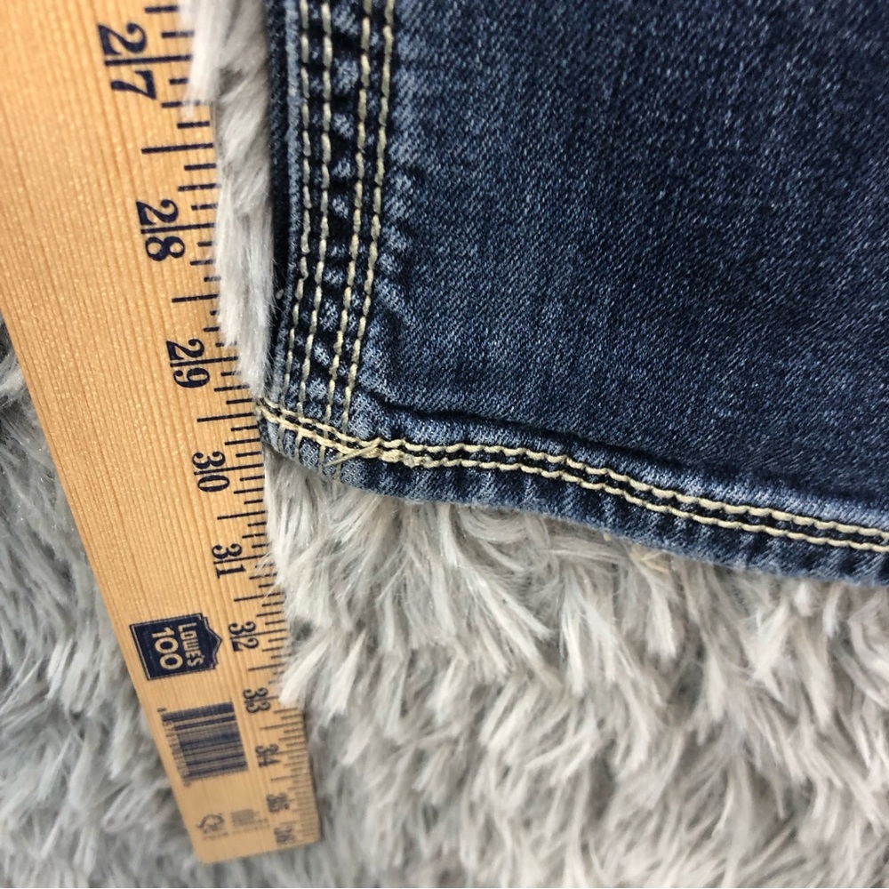 Silver Jeans Womens Size 27 Suki Surplus Distressed Bootcut Denim Jeans - Picture 10 of 15